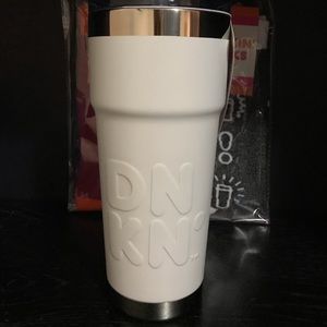 🔥Large Matte White Dunkin Tumbler